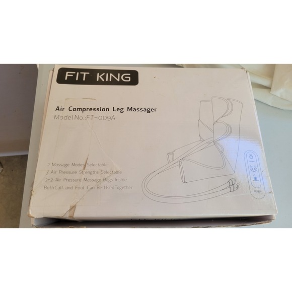 Fit King Other - Fit King Air Compression Leg Massager Black Model FT-009A